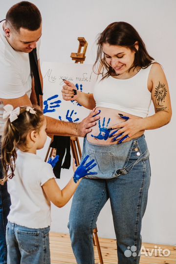 Фотосессия беременных, гендер пати