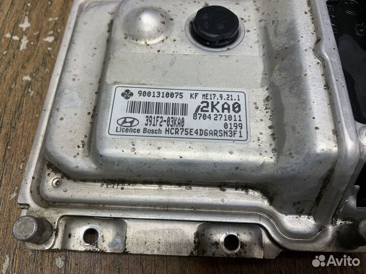 Hyundai Solaris 2 Блок управления двигателем