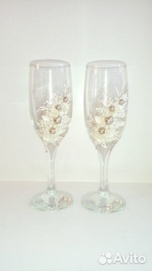 Бокалы свадебные