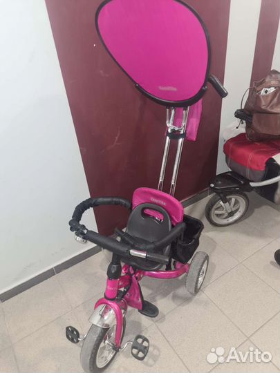 Детский трехколесный велосипед бу