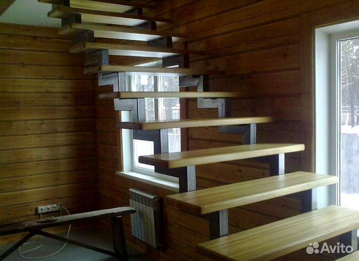 Лестничный каркас под ключ