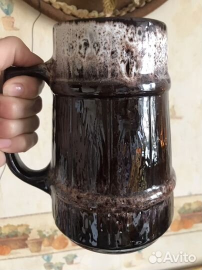 Пивная кружка керамическая