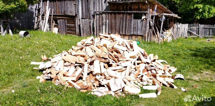 Дрова колотые Осина