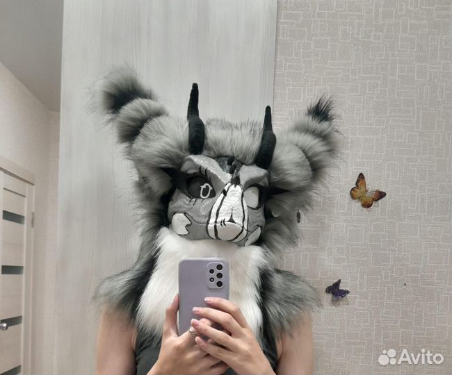 Маска раптора на заказ