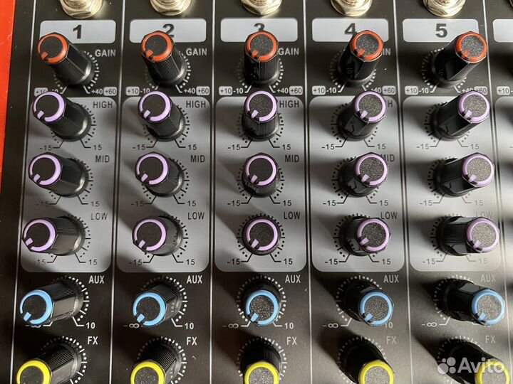 Микшерный Пульт С USB Плеером ZTX audio Mix 6.1Fx