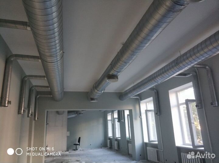 Монтаж вентиляции