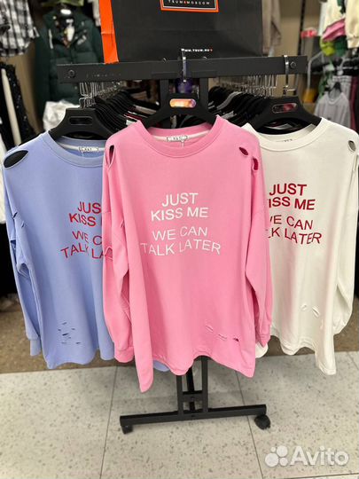 Футболка оверсайз женская