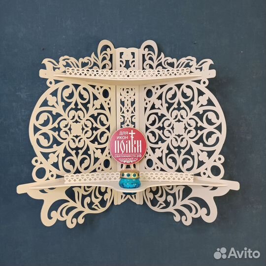 Иконостас угловой с местом под лампадку 63