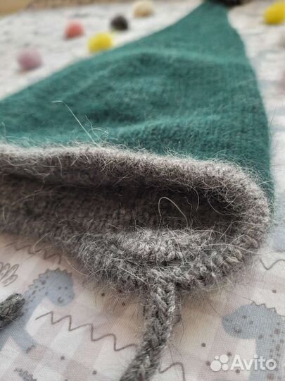 Шапка Гномик Зеленый