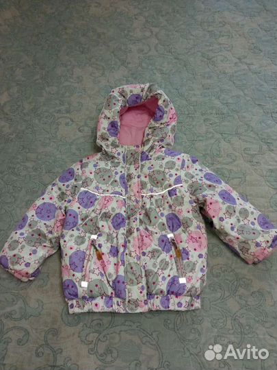 Куртка и комбенизон (осень, тёплая зима) + шапочка