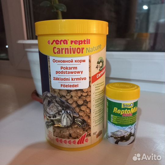 Корм для черепах