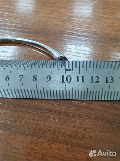 Ручки кухонные мебельные хром