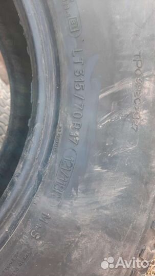 Bfgoodrich All-Terrain T/A 315/70 R17