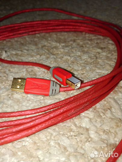 Кабель USB A-B Daxx 6m