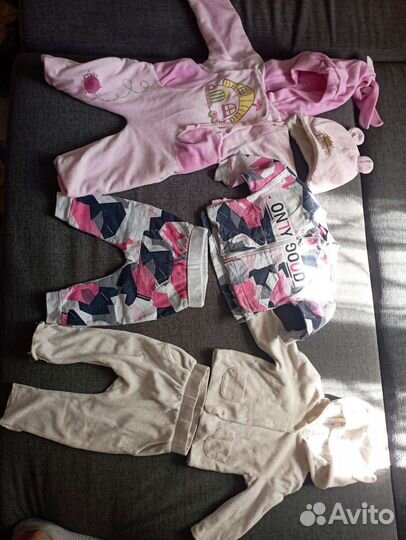 Вещи пакетом на девочку