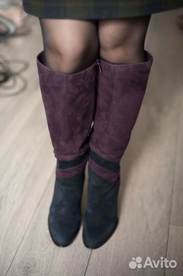 Сапоги женские Эконика, кожа 39 размер