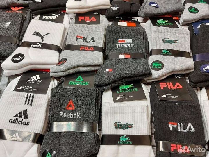 Носки Nike Adidas Puma Reebok