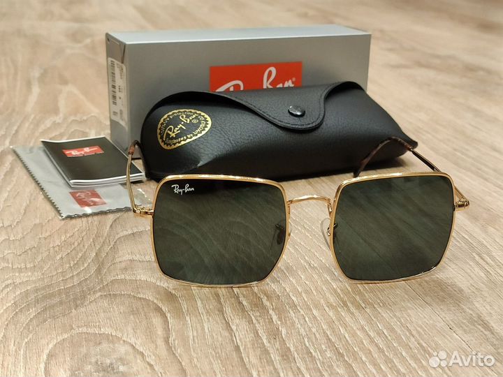 Оригинальные очки Ray Ban Square Classic, квадраты