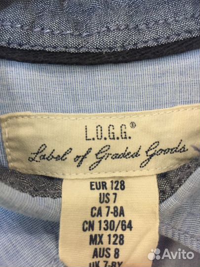 Рубашка h&m 128