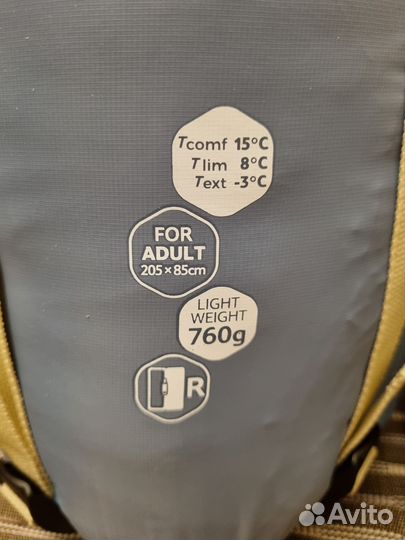 Суперлегкий спальный мешок Naturehike XL