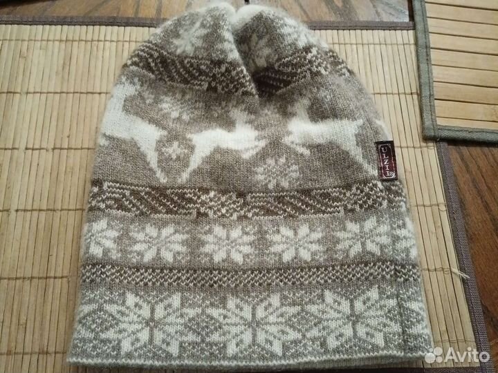 100 перуанская шерсть Шапка