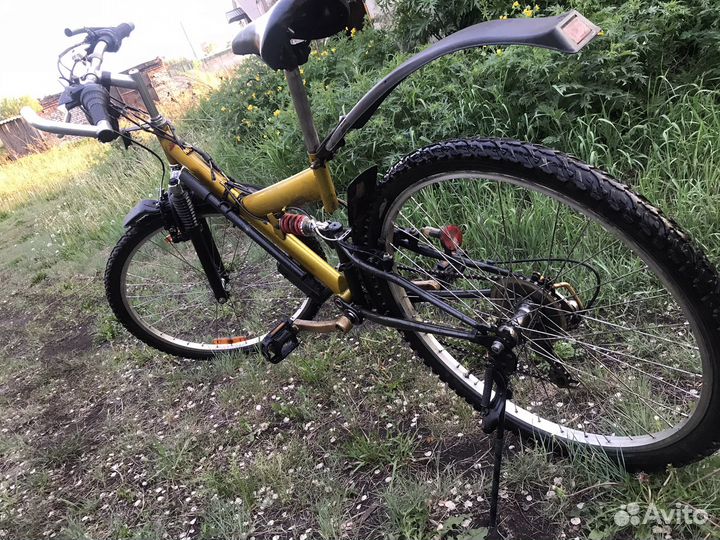 Полу горный велосипед