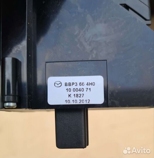Кнопка включ аварийного сигнала Mazda 3 bl рест