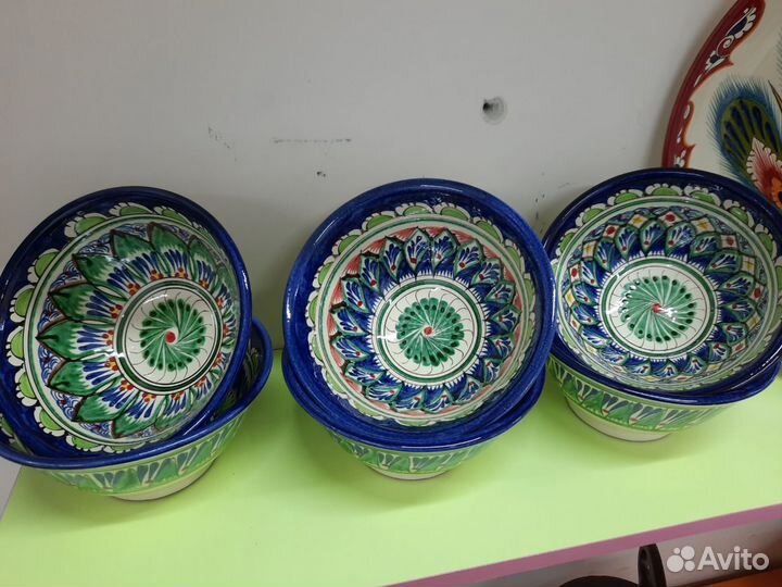 Коса керамическая узбекская посуда