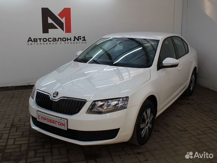 Skoda Octavia 1.6 AT, 2015, 161 000 км