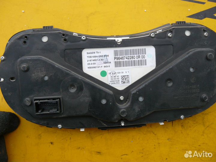 Щиток приборов для Peugeot 307