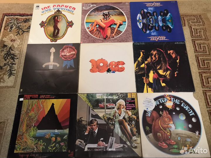 Фирменные виниловые пластинки