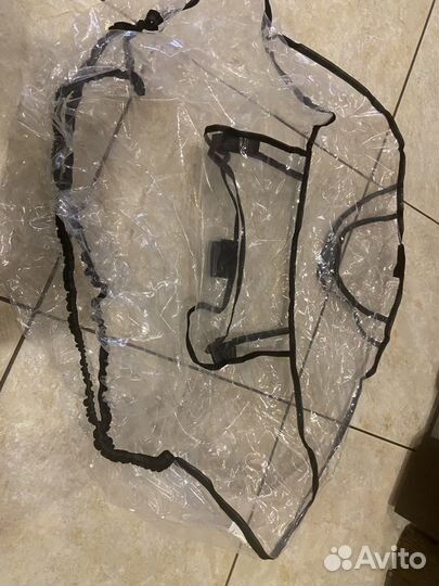 Дождевик на автолюльку с колесами