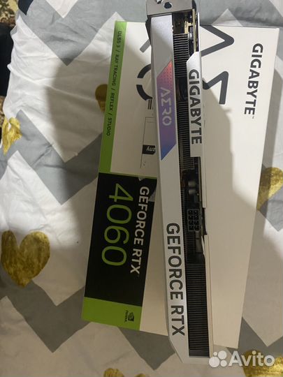 Видеокарта rtx 4060 белая
