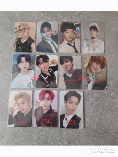 Карты stray kids maxident, oddinary, nacific