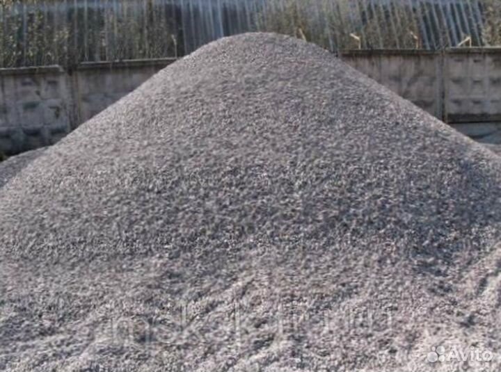 Отсев гранитный серый