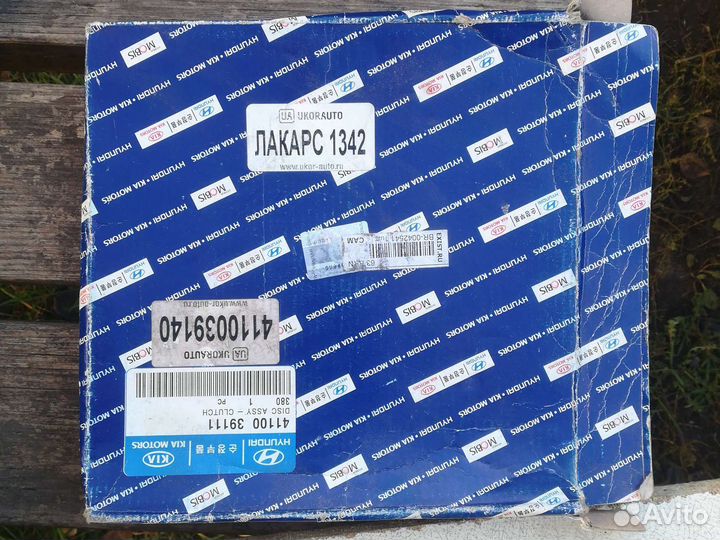 Диск сцепления на Kia, Hyundai