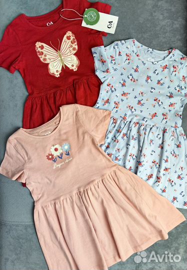 Новые платья c&a Германия 3 шт