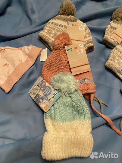Шапочки теплые на флисе