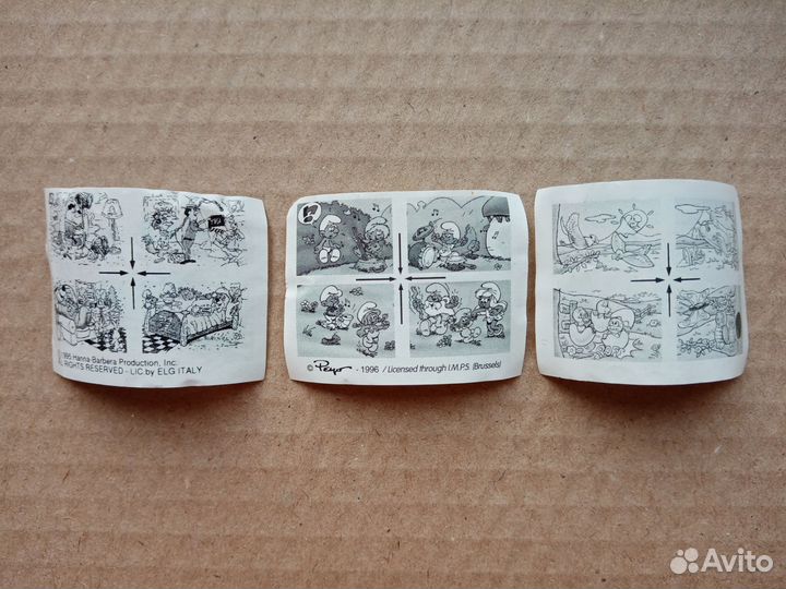 Пазл из киндер сюрприза 96 год