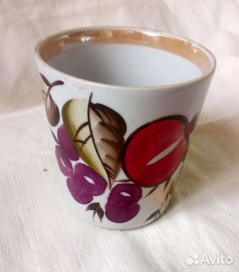 Бокал чашка Довбыш, Супница Крышка СССР