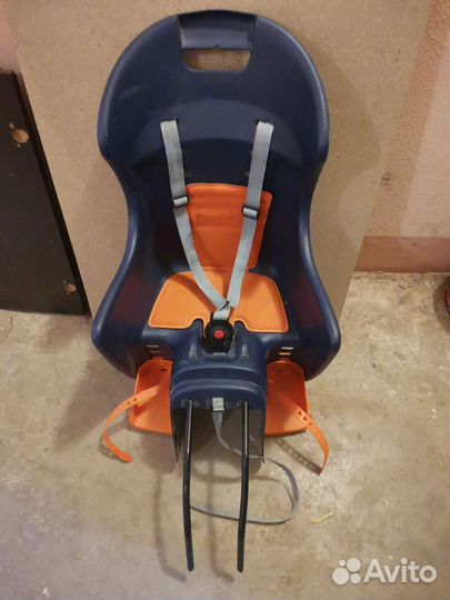 Детское велокресло на багажник