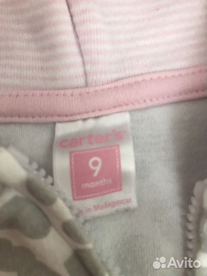 Кофточки для девочки Carter’s 9-18 m