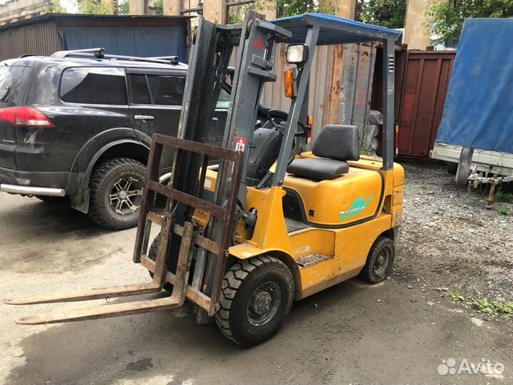 Вилочный погрузчик Mitsubishi FG15D, 2001