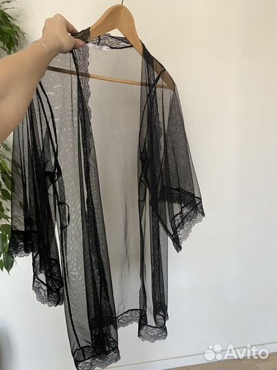 Прозрачный халат