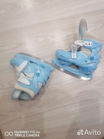 Коньки детские раздвижные 30 33