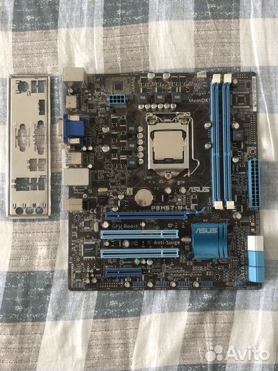 Пк P8H67-M LE + i3-2120 + DDR3 озу 4гб + GT 210