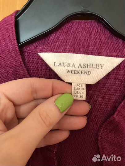 Льняное платье Laura Ashley Weekend размер S