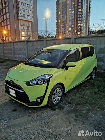 Toyota Sienta 1.5 CVT, 2018, 50 900 км