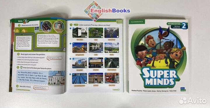 Super Minds 2 2ed (учебник,раб.тетрадь,диск)