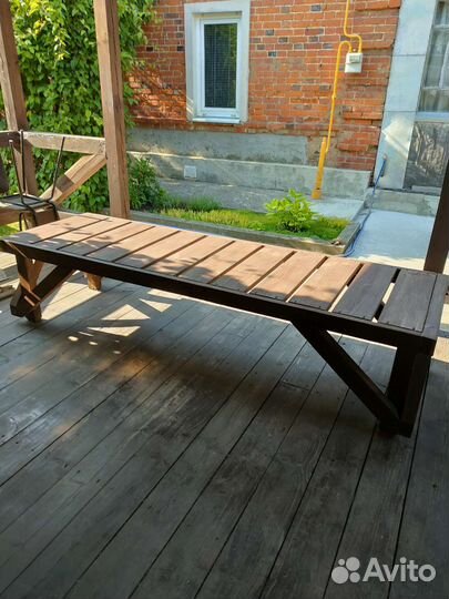 Скамья садовая лавка